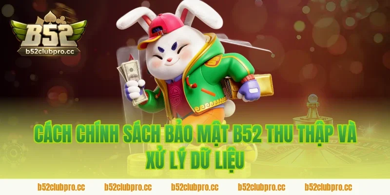 Cách chính sách bảo mật b52 thu thập và xử lý dữ liệu