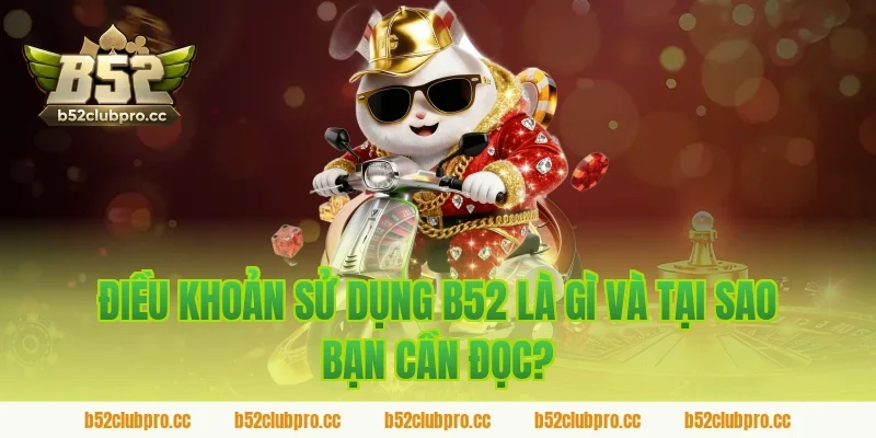 Điều Khoản Sử Dụng B52 Là Gì Và Tại Sao Bạn Cần Đọc?